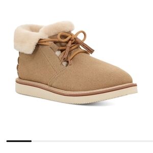 Sanuk Cozy Vibes Boots Tannin Women's Shoes 9 Nwt